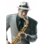 Статуэтка "Джазовый саксофонист" Lladro