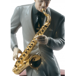 Статуэтка "Джазовый саксофонист" Lladro