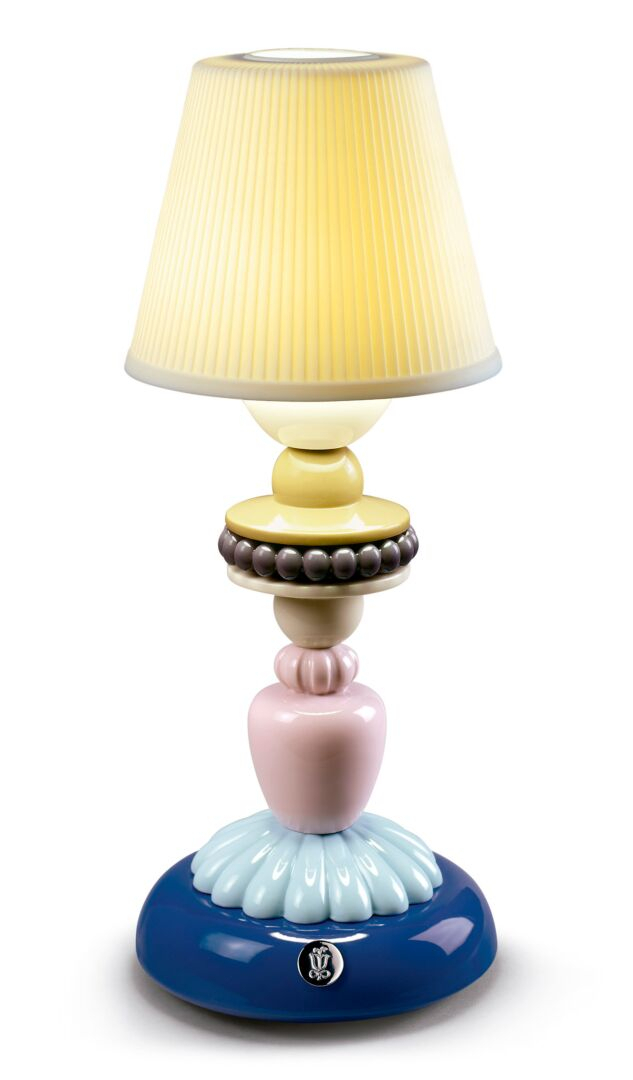 Лампа настольная "Sunflower Firefly Table Lamp. Blue" Lladro