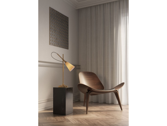 Лампа настольная "Jamz Reading Lamp. Gold" Lladro
