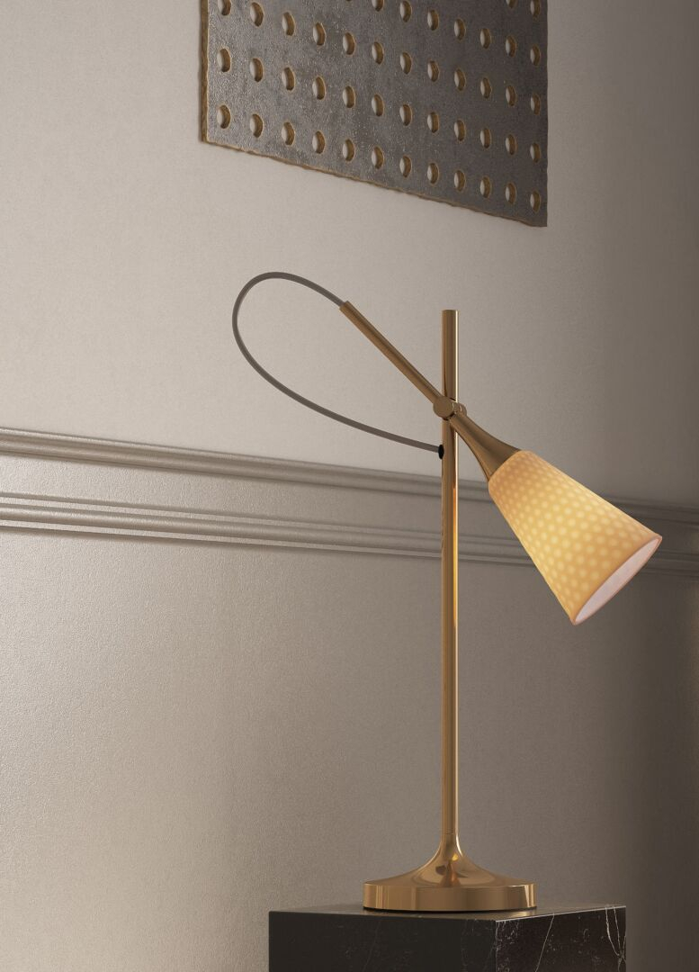 Лампа настольная "Jamz Reading Lamp. Gold" Lladro