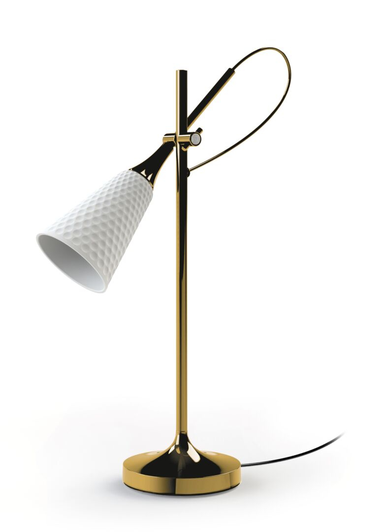 Лампа настольная "Jamz Reading Lamp. Gold" Lladro