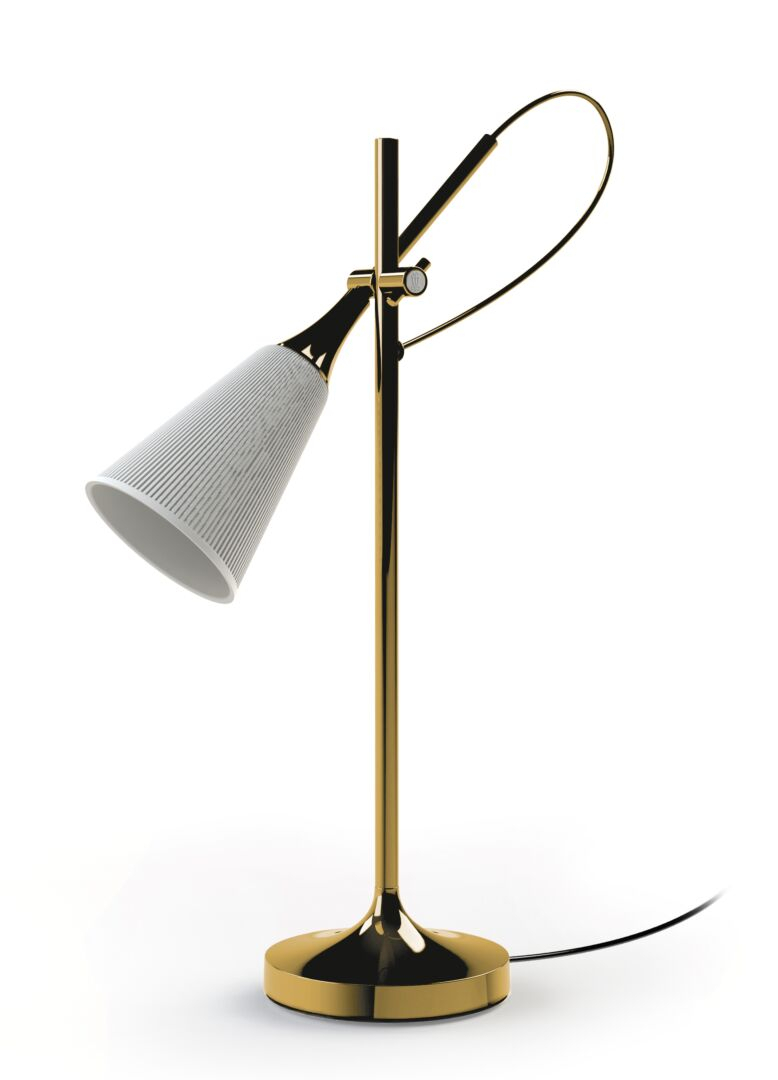 Лампа настольная "Jamz Reading Lamp. Gold" Lladro