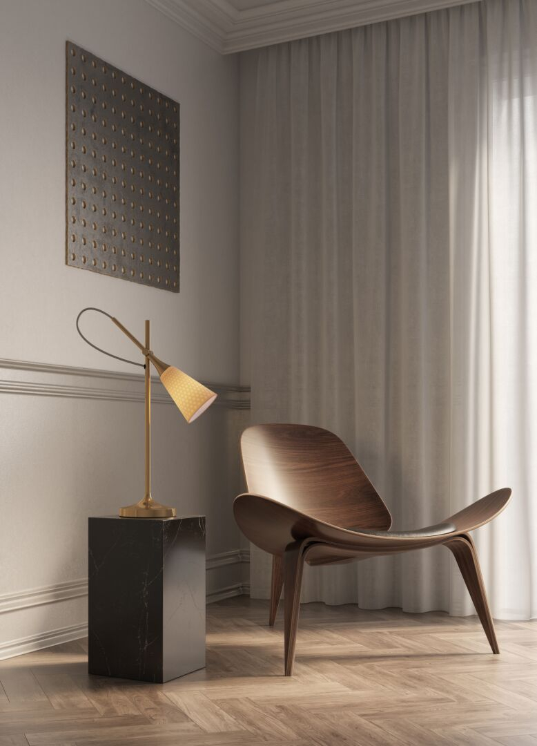 Лампа настольная "Jamz Reading Lamp. Black" Lladro