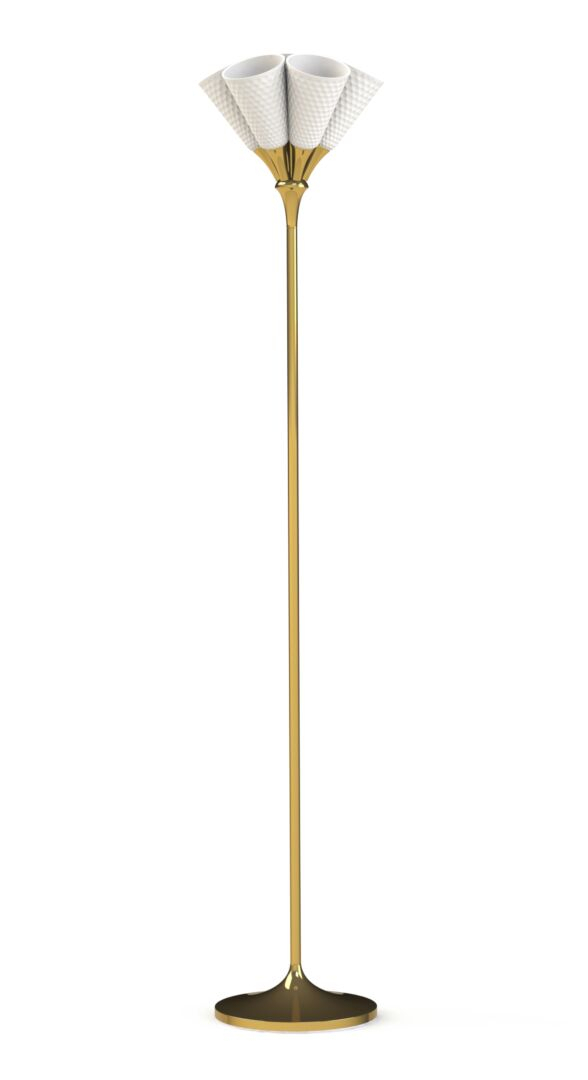 Торшер "Jamz Foot Lamp. Gold" Lladro