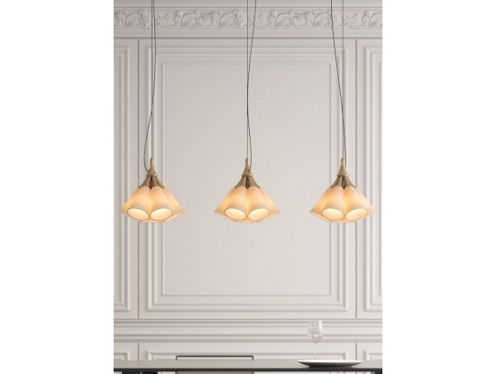 Лампа подвесная "Jamz Hanging Lamp. Gold" Lladro