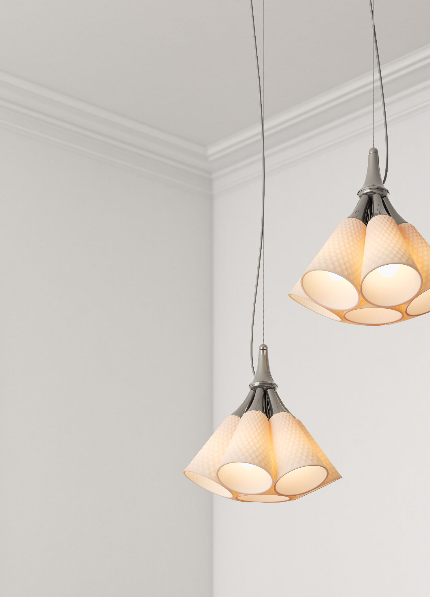 Лампа подвесная "Jampz Hanging Lamp. Black" Lladro