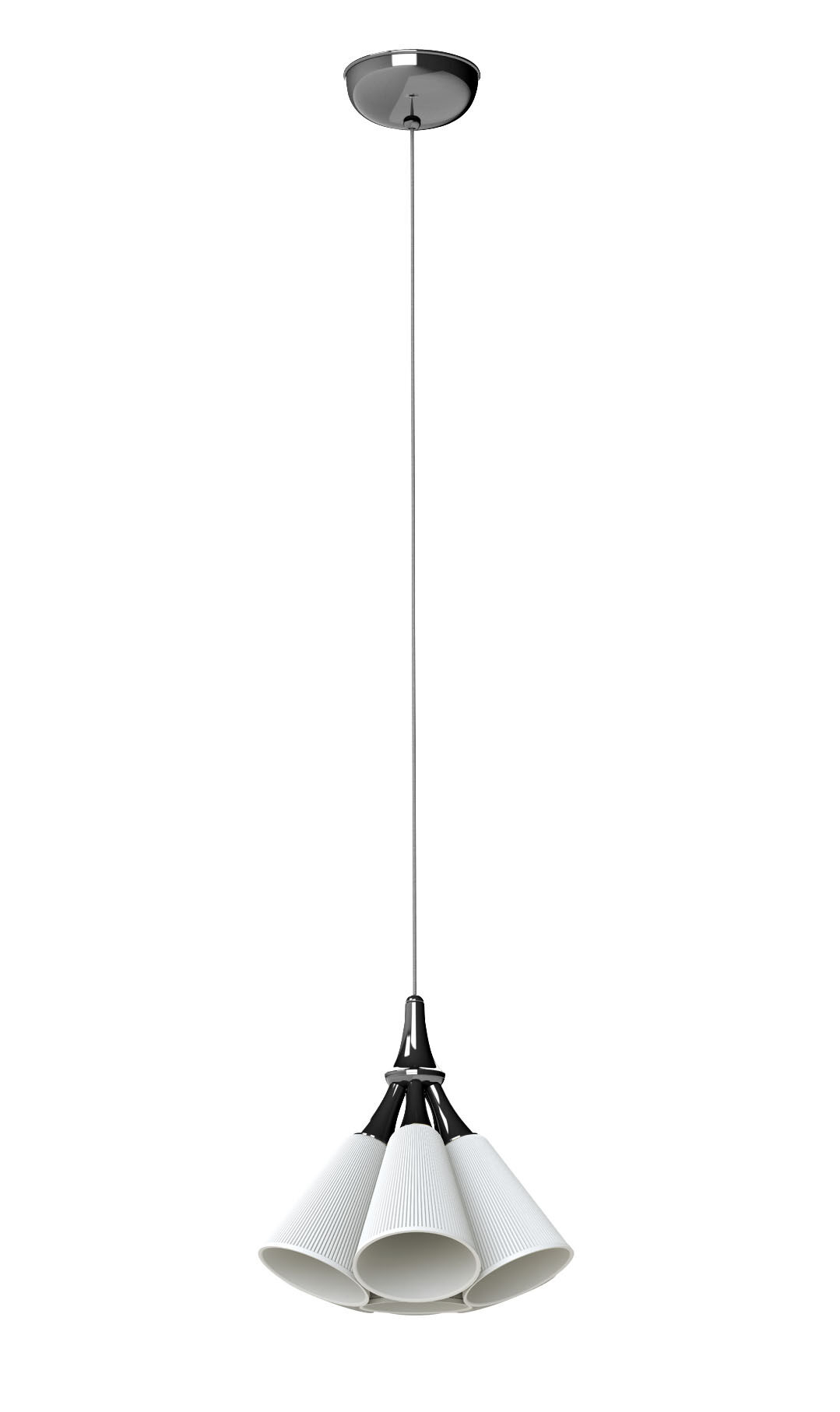 Лампа подвесная "Jampz Hanging Lamp. Black" Lladro