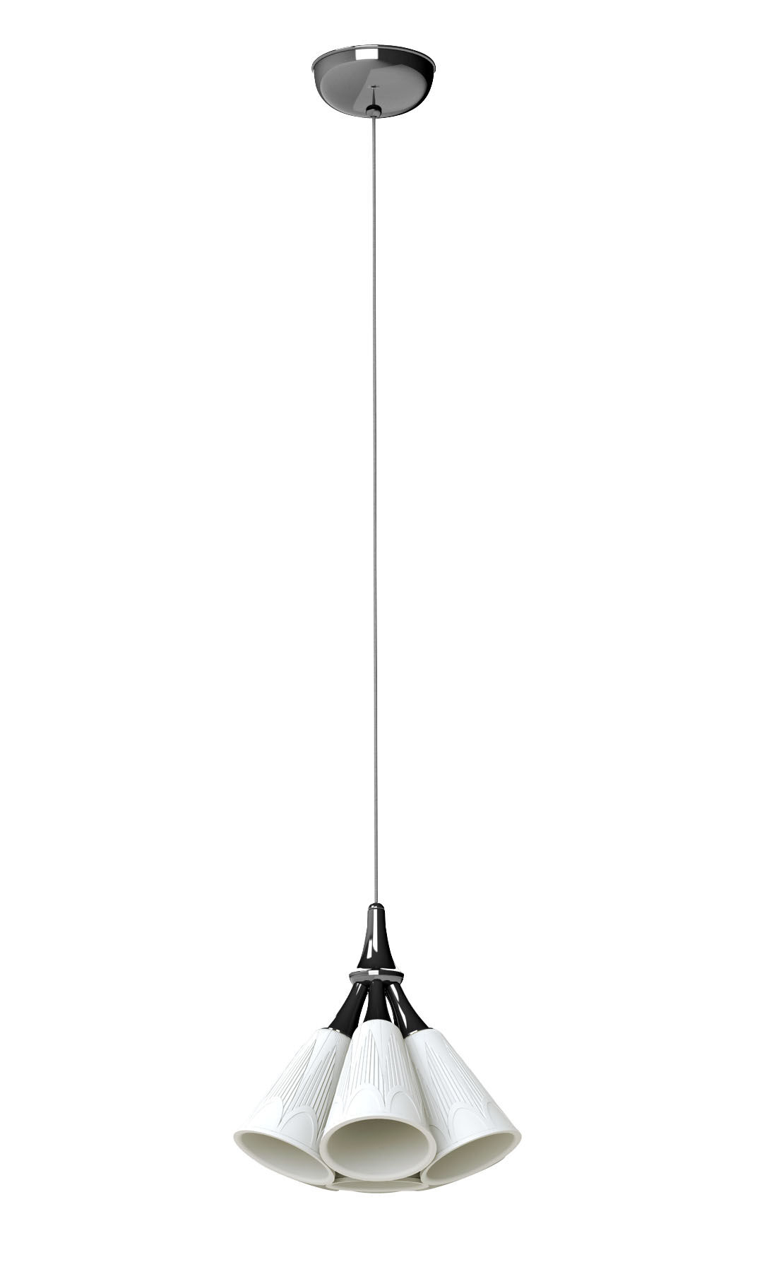 Лампа подвесная "Jampz Hanging Lamp. Black" Lladro