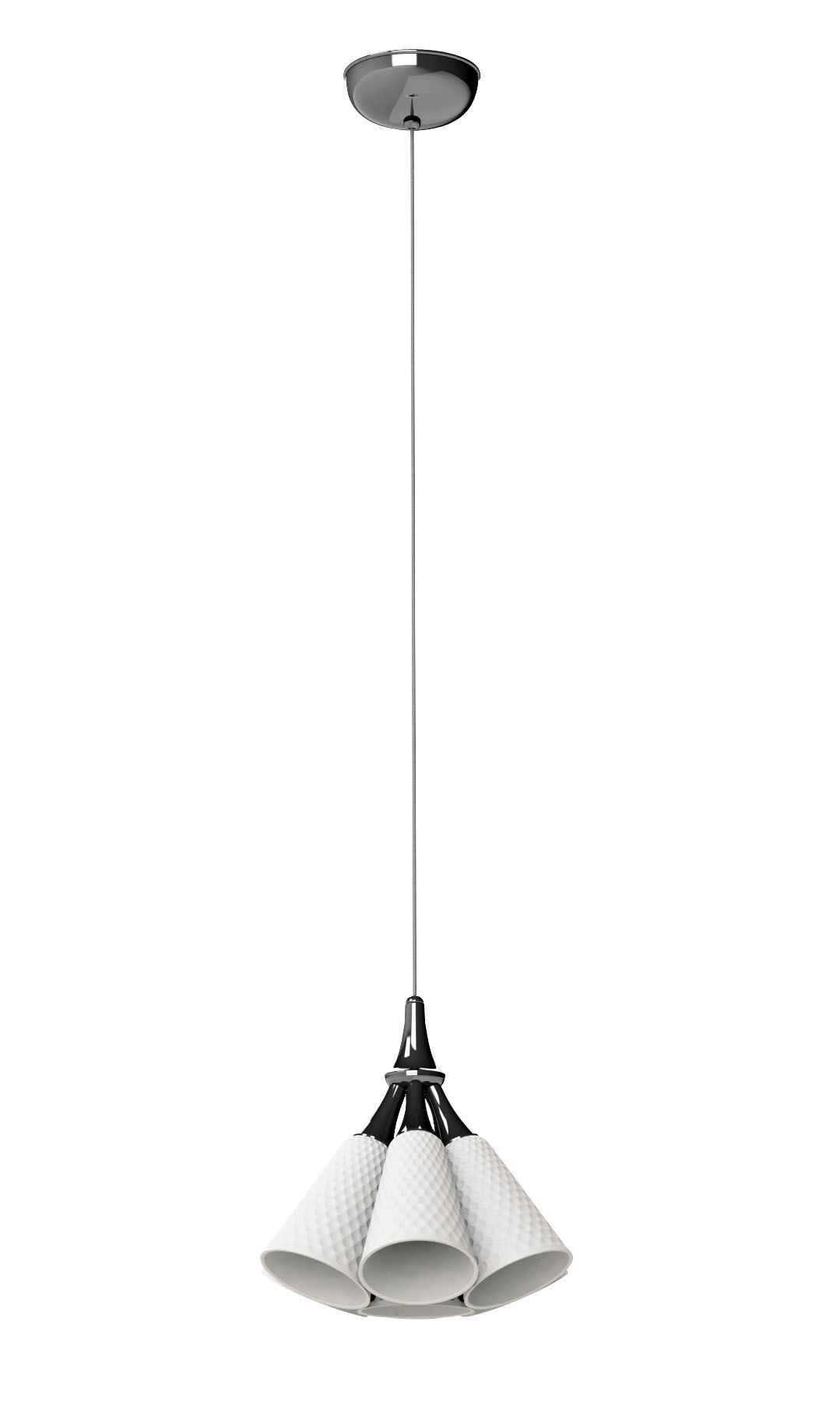 Лампа подвесная "Jampz Hanging Lamp. Black" Lladro