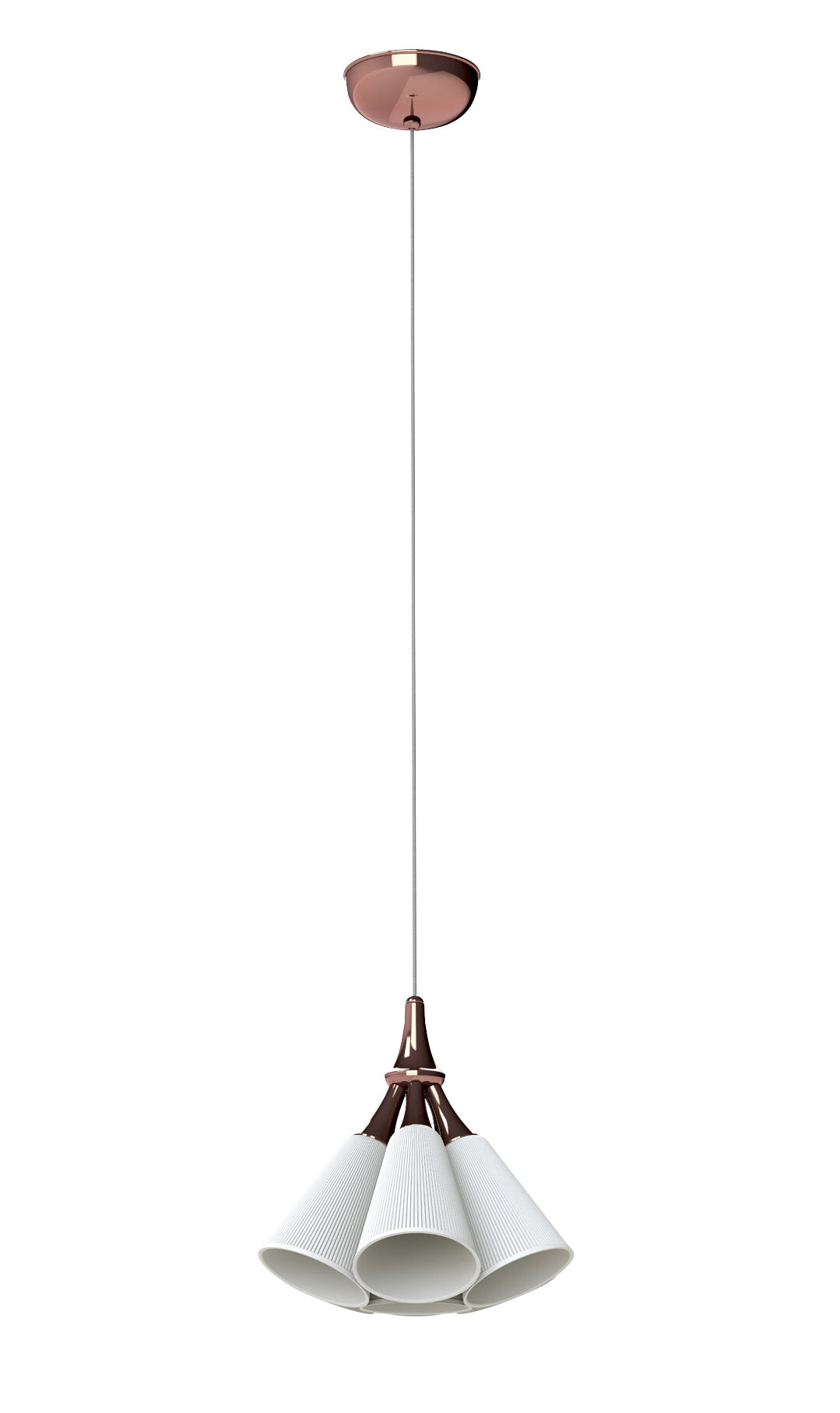 Лампа подвесная "Jamz Hanging Lamp.Copper" Lladro
