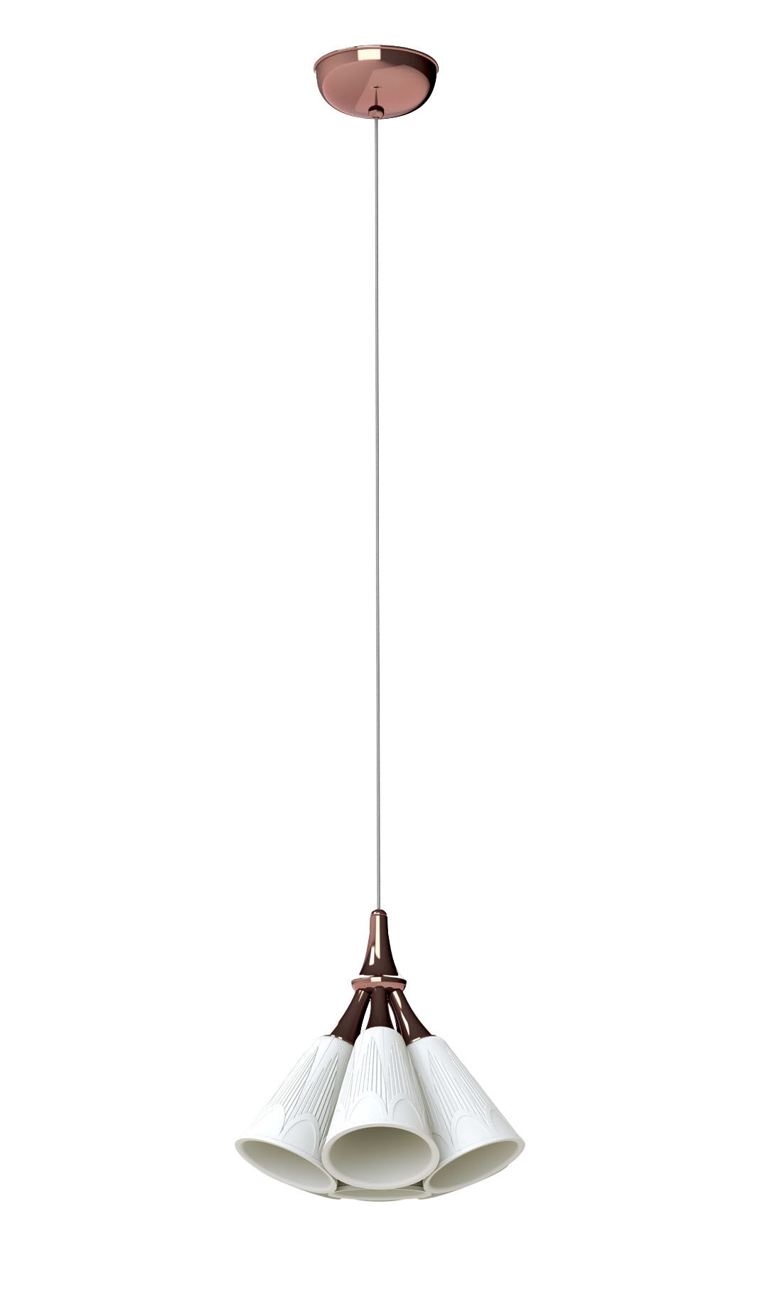 Лампа подвесная "Jamz Hanging Lamp.Copper" Lladro