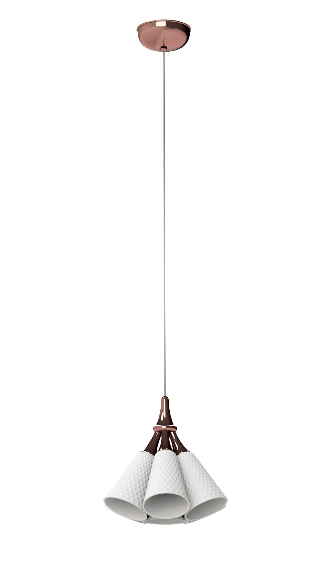 Лампа подвесная "Jamz Hanging Lamp.Copper" Lladro