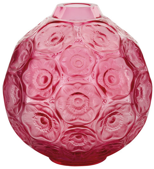 Ваза для одного цветка "Anemones" Lalique