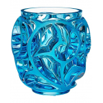 Ваза для цветов голубая (малая) "Tourbillons" Lalique