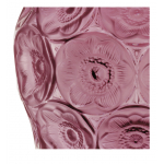 Ваза для цветов фуксия "Anemones" Lalique