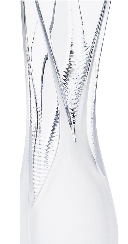 Ваза для цветов "Visio" прозрачная Lalique