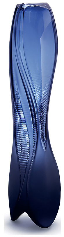Ваза для цветов "Visio" синяя Lalique