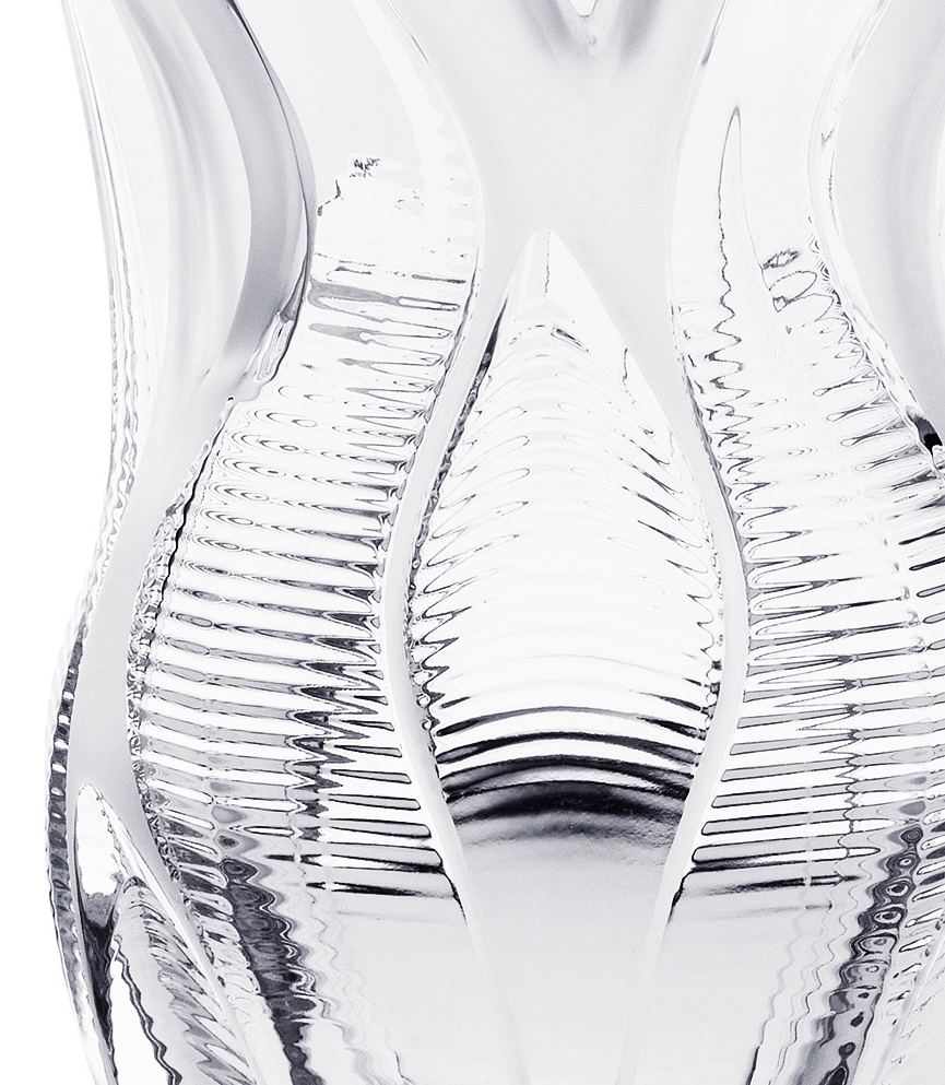 Ваза для цветов "Manifesto" прозрачная Lalique