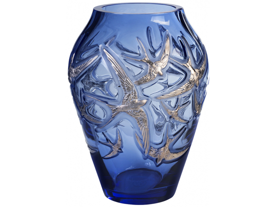 Ваза для цветов "Hirondelles" Lalique