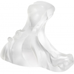 Подставка "Голова бегемота" прозрачная для смартфона и планшета Lalique
