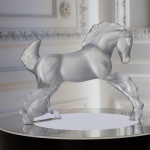 Статуэтка "Лошадь" Lalique