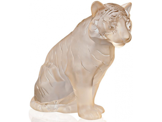 Статуэтка "Тигр" большой золотой Lalique