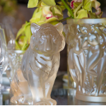 Статуэтка "Тигр" большой золотой Lalique