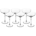 Набор из 6-ти бокалов для шампанского "100 Points" Lalique