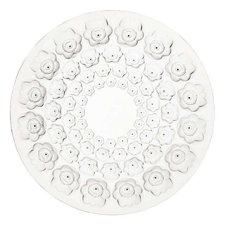 Ваза для фруктов "Anemones" Lalique