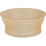 Ваза для фруктов "Jungle" золотая Lalique