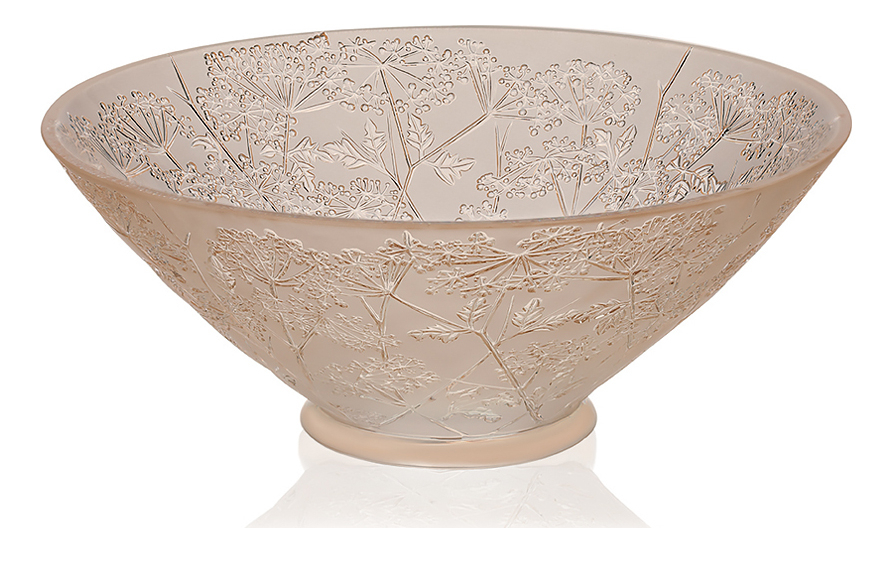 Ваза для фруктов "Ombelles" Lalique