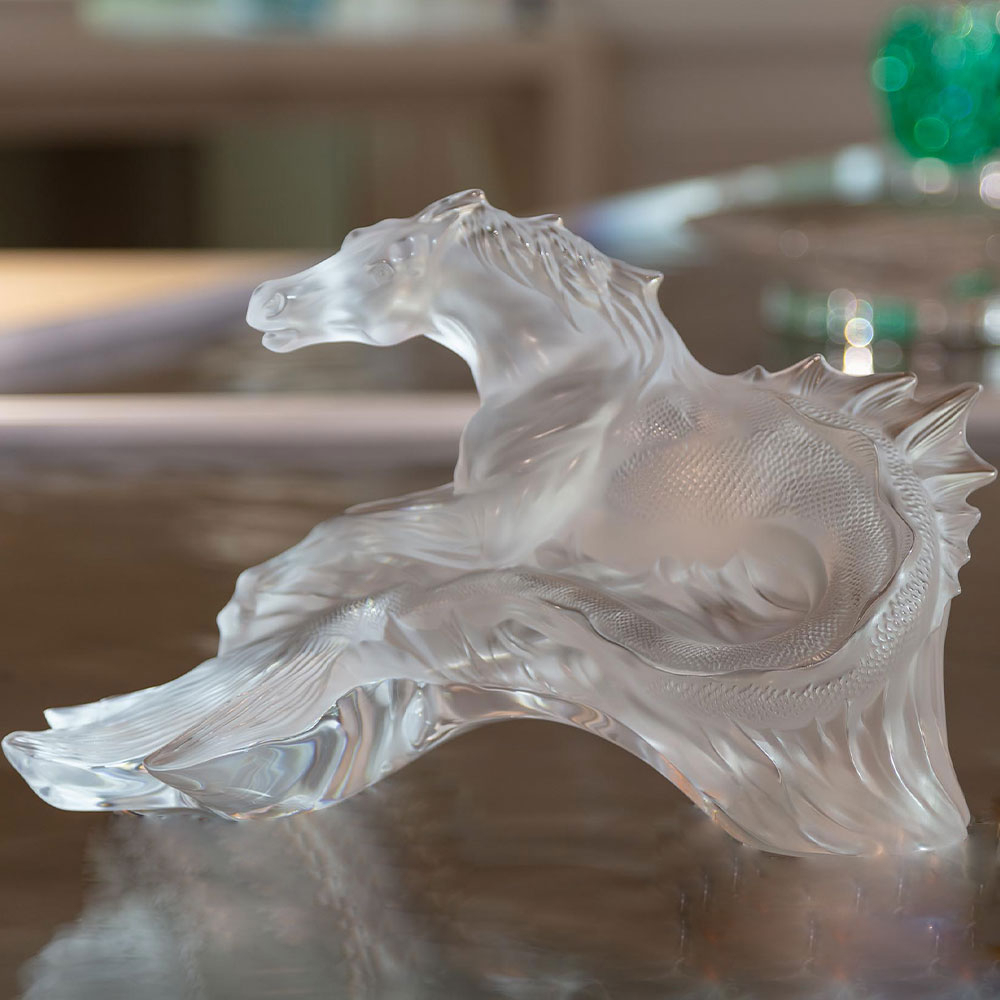 Статуэтка "Конь Посейдона" Lalique