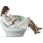 Статуэтка "Ребенок спит с мамой" Lladro