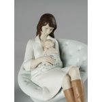 Статуэтка "Ребенок спит с мамой" Lladro
