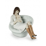 Статуэтка "Ребенок спит с мамой" Lladro