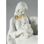 Статуэтка "Ребенок спит с мамой" Lladro