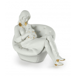 Статуэтка "Ребенок спит с мамой" Lladro