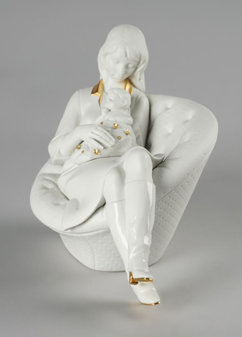 Статуэтка "Ребенок спит с мамой" Lladro