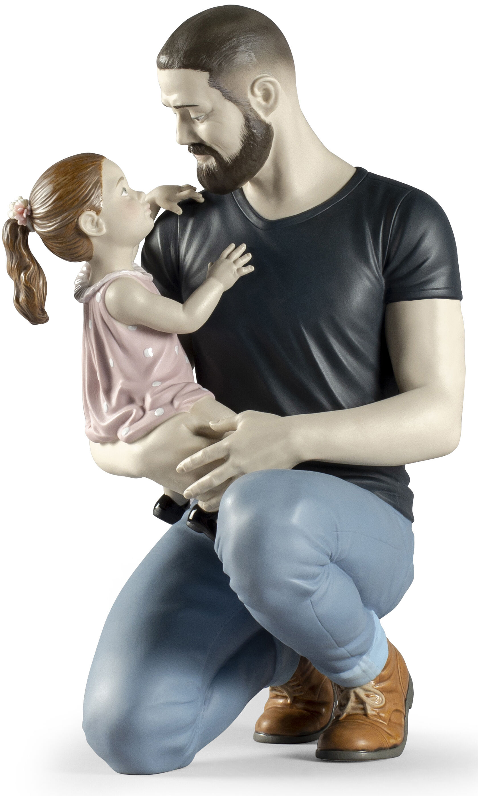 Статуэтка "Ребенок в руках папы" Lladro