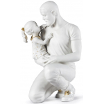 Статуэтка "Ребенок в руках папы" Lladro