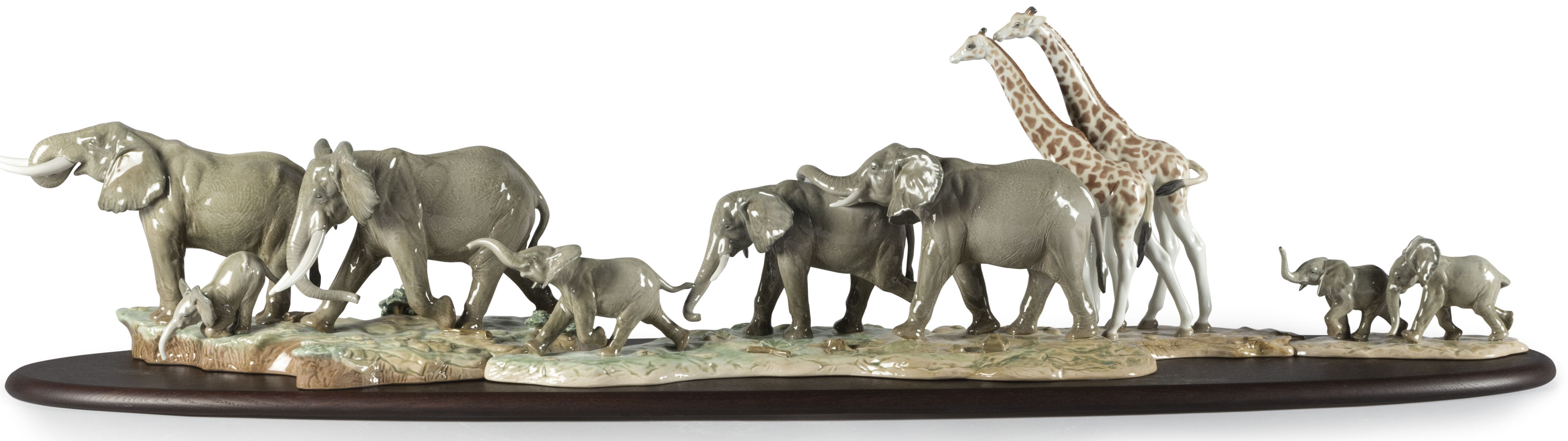 Статуэтка "Стадо африканской саванны" Lladro