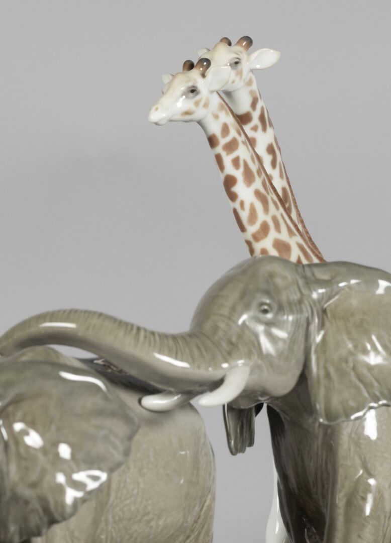 Статуэтка "Стадо африканской саванны" Lladro