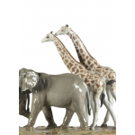 Статуэтка "Стадо африканской саванны" Lladro