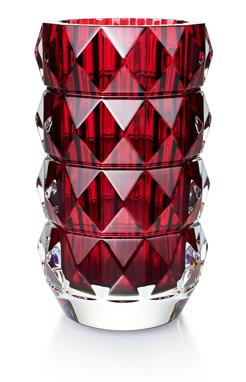 Ваза для цветов красная 230 "LOUXOR" Baccarat