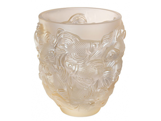 Ваза для цветов золотая "ROSETAIL" Lalique