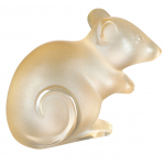 Статуэтка "Крыса" золотая Lalique