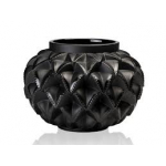 Ваза для цветов чёрная малая "Languedoc" Lalique