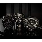 Ваза для цветов чёрная малая "Languedoc" Lalique
