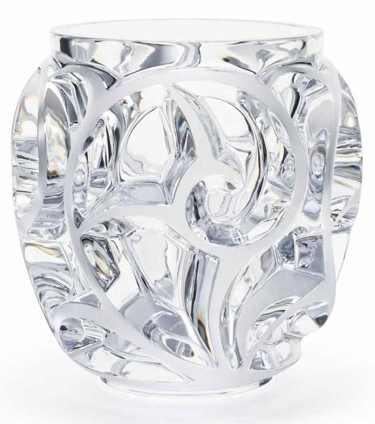 Ваза для цветов (большая) прозрачная "Tourbillons" Lalique